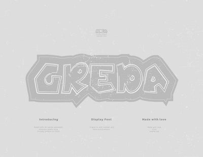 Greda Handwritten Display Font Font inferno.studio3 