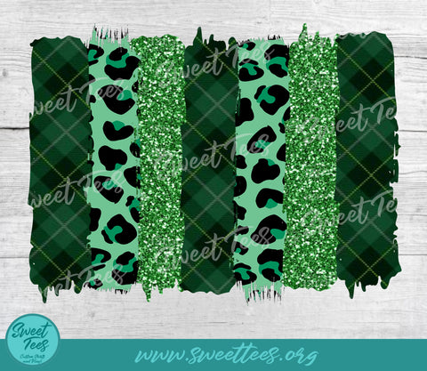 Green Animal Print Plaid Sublimation PNG Sublimation Sweet Tees 