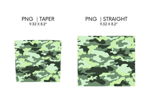 Green Camo Tumbler Sublimation Sublimation SvgOcean 