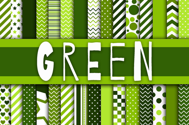 Green Digital Papers Sublimation Old Market 