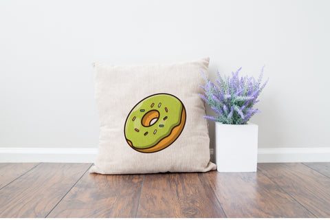 Green Donut SVG Aisyah 