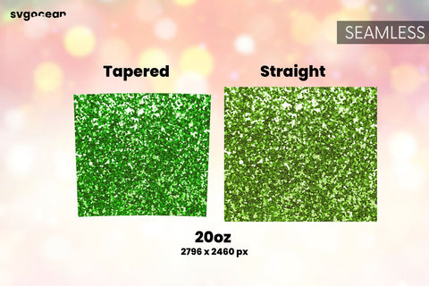 Green Glitter Tumbler Sublimation | PNG Bundle | Tumbler 20oz Sublimation SvgOcean 