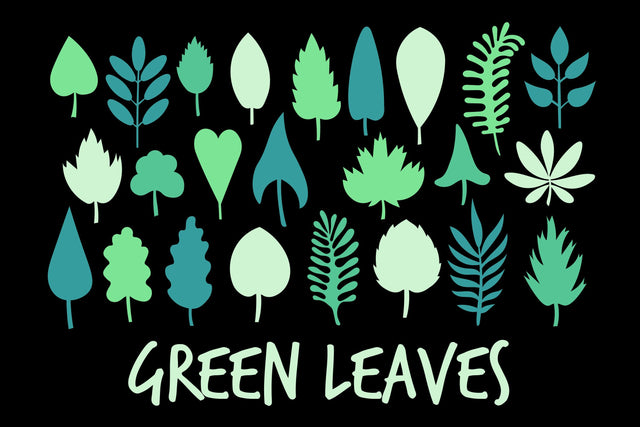 Green Leaves Sublimation Rin Green 
