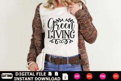Green Living SVG Shahin alam 
