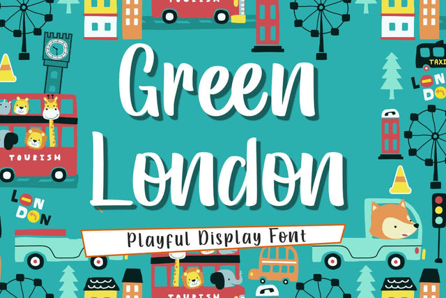 Green london Font Madatype Studio 