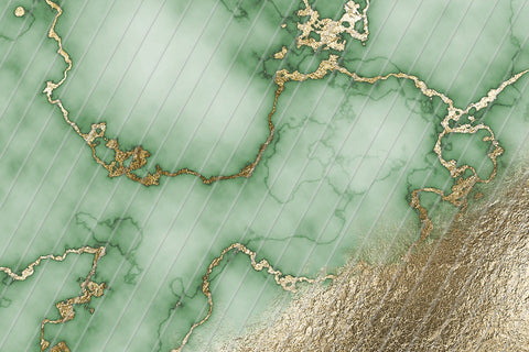 Green Marble 20oz Skinny Tumbler Sublimation Sublimation Marlene Campos 