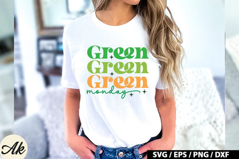 Green monday Retro SVG SVG akazaddesign 