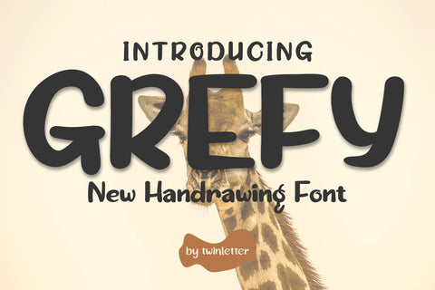 Grefy Font twinletter 