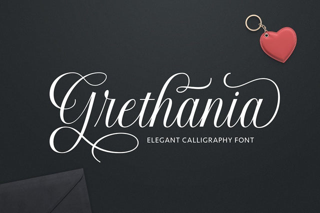 Grethania Font RomieStudio 