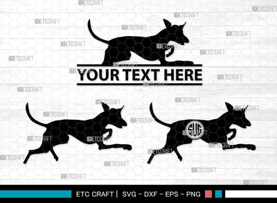 Greyhound Dog Monogram, Greyhound Dog Silhouette, Greyhound Svg, Dog Svg, Greyhound Roaching, SB00276 SVG ETC Craft 