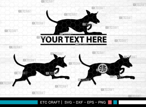Greyhound Dog Monogram, Greyhound Dog Silhouette, Greyhound Svg, Dog Svg, Greyhound Roaching, SB00276 SVG ETC Craft 