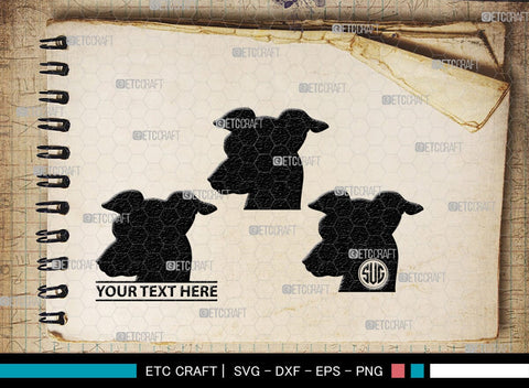 Greyhound Dog Monogram, Greyhound Dog Silhouette, Greyhound Svg, Dog Svg, Greyhound Roaching, SB00276 SVG ETC Craft 