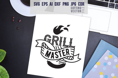 Grill Master Quote SVG SVG VectorSVGdesign 