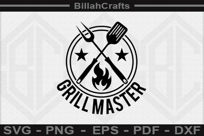 Grill Master SVG File SVG BillahCrafts 