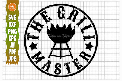 Grill Master SVG, Grilling PNG, Bbq Svg, Chef Dad SVG TonisArtStudio 