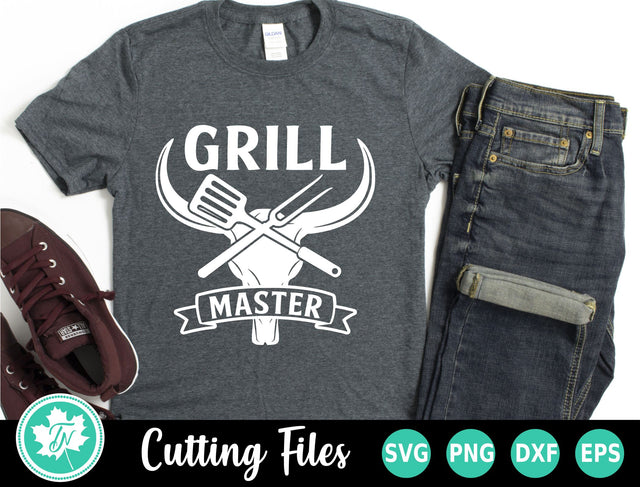 Grill Master SVG | Grilling SVG | Fathers Day SVG SVG TrueNorthImagesCA 