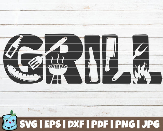 Grill SVG MintyMarshmallows 