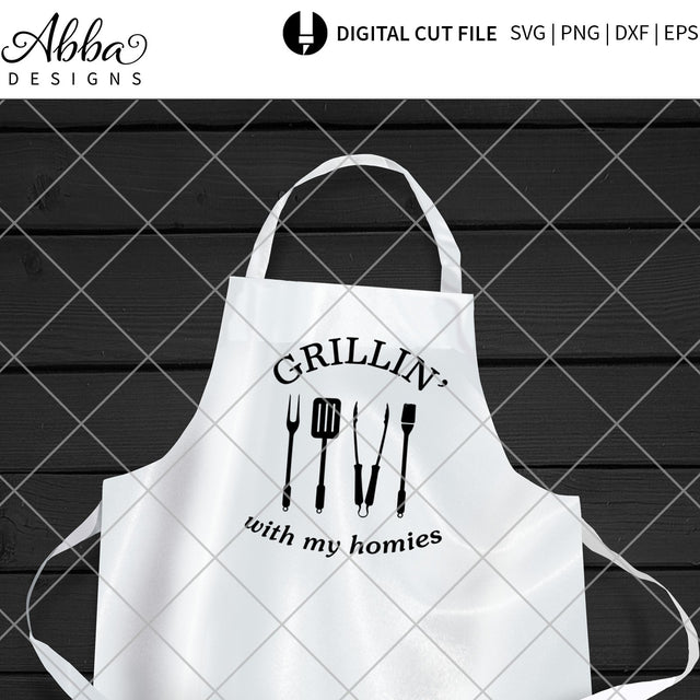 Grillin With My Homies SVG Abba Designs 