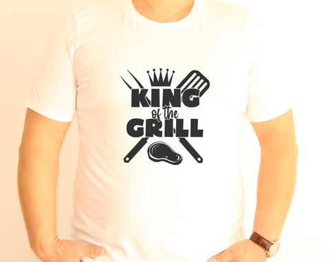 Grilling Quotes SVG Bundle, 6 Designs, Grill Sayings SVG, King Of The Grill SVG, First I Light The Fire Then I Grill The Things SVG, Hot Off The Grill SVG SVG HappyDesignStudio 