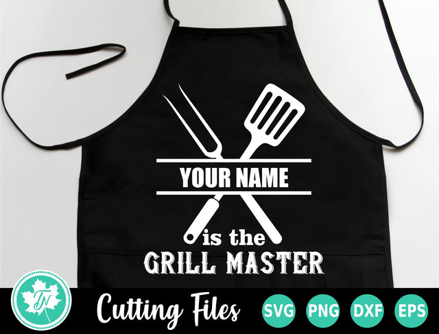 Grilling SVG | BBQ SVG | Personalize Grill Master SVG TrueNorthImagesCA 