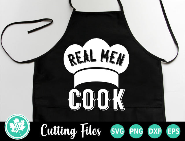 Grilling SVG | BBQ SVG | Real Men Cook SVG SVG TrueNorthImagesCA 
