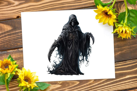 Grim Reaper Sublimation Clipart Bundle Sublimation Regulrcrative 