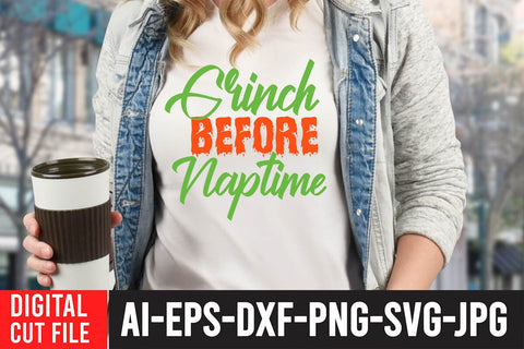 Grinch Before Naptime SVG Cut File SVG BlackCatsMedia 