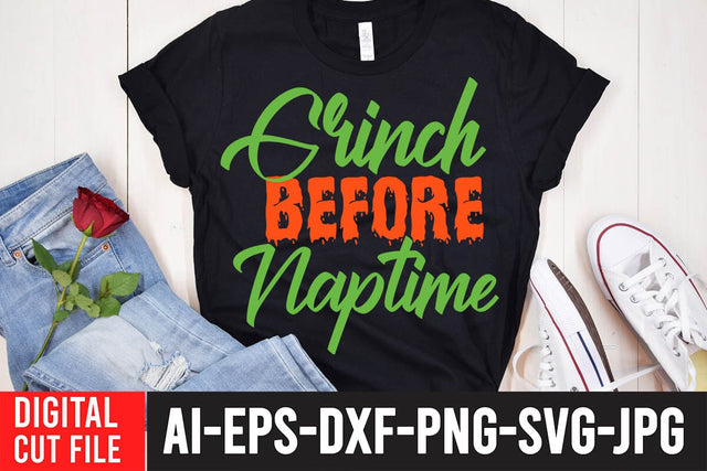 Grinch Before Naptime SVG Cut File SVG BlackCatsMedia 
