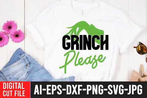 Grinch Please SVG Cut File SVG BlackCatsMedia 