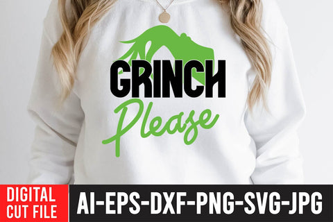 Grinch Please SVG Cut File SVG BlackCatsMedia 