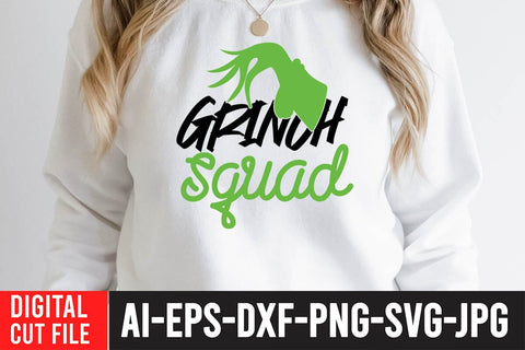 Grinch Squad SVG Cut File SVG BlackCatsMedia 