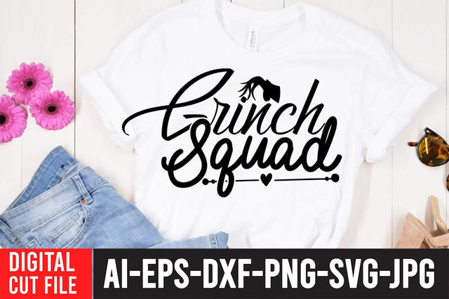 Grinch Squad SVG Cut File SVG BlackCatsMedia 