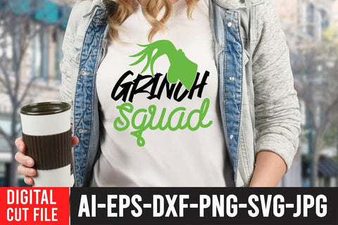 Grinch Squad SVG Cut File SVG BlackCatsMedia 