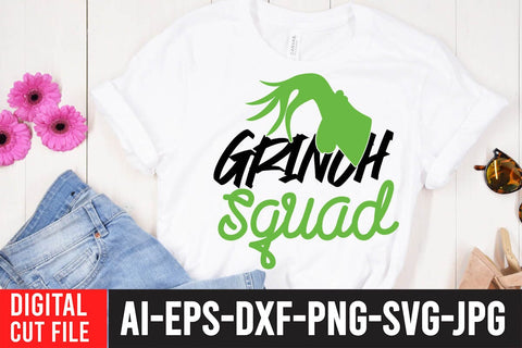 Grinch Squad SVG Cut File SVG BlackCatsMedia 