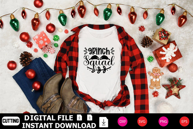 Grinch Squad SVG Shahin alam 
