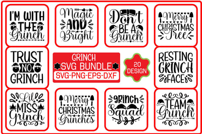 Grinch SVG Bundle SVG Shahin alam 