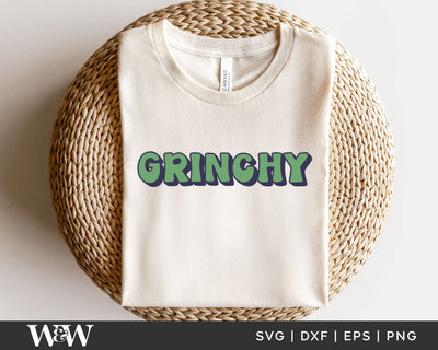 Grinchy SVG | Christmas Shirt SVG SVG Wood And Walt 