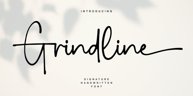 Grindline Font Allouse.Studio 
