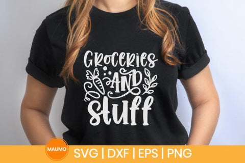 Grocery and stuff | Tote bag svg quote SVG Maumo Designs 