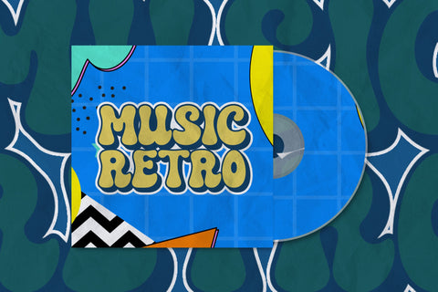 Gromvies - Vintage Retro Font ahweproject 