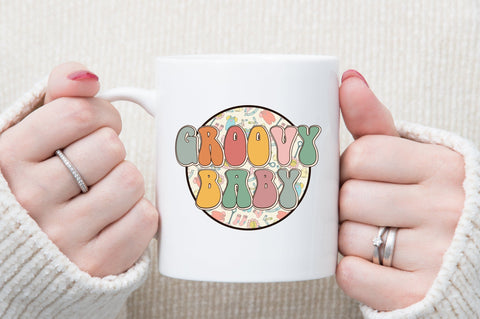 Groovy Baby PNG Sublimation Sublimation designartist 