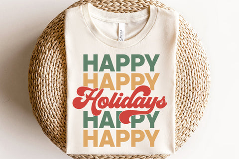 Groovy & Bright Retro Christmas SVG Bundle SVG Diva Watts Designs 