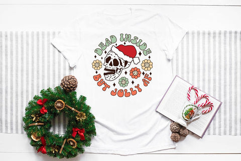 Groovy Christmas Jolly Af PNG Sublimation Sublimation CraftLabSVG 