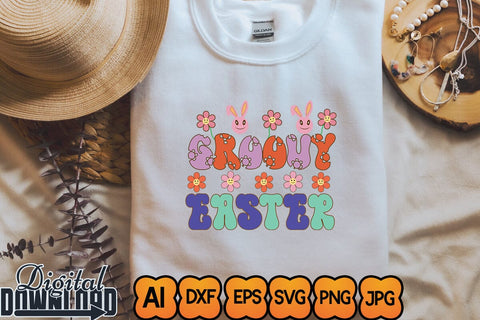 Groovy Easter SVG Newmockups 