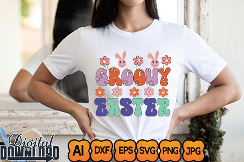 Groovy Easter SVG Newmockups 