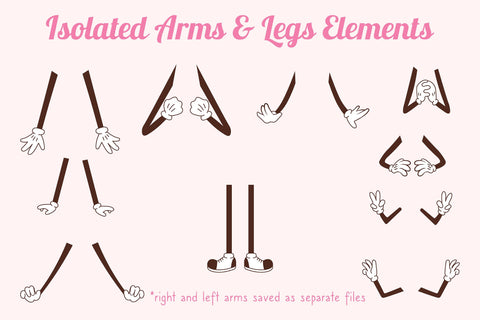 Groovy Flowers Characters Constructor Sublimation Rin Green 