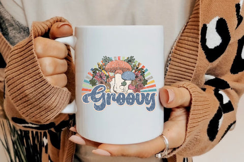 Groovy Magic Mushroom Sublimation Sublimation Jagonath Roy 