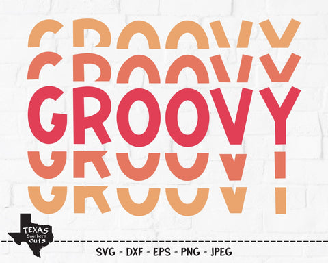 Groovy Ripple | Summer SVG SVG Texas Southern Cuts 