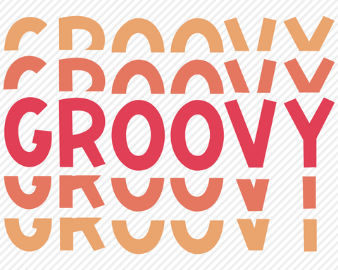 Groovy Ripple | Summer SVG SVG Texas Southern Cuts 