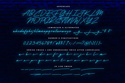 Groovy Shine Font Abo Daniel Studio 